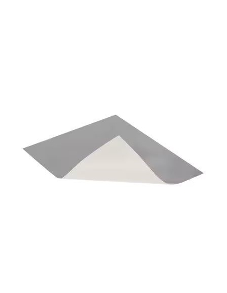 Materiale per etichette in pellicola di alluminio 3M 7940 argento opaco.