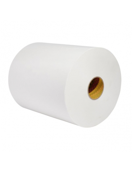 3M 9515W Biadesivo Schiuma Polietilenica.1500 mm x 33 m, bianco, in schiuma di polietilene con adesivo acrilico