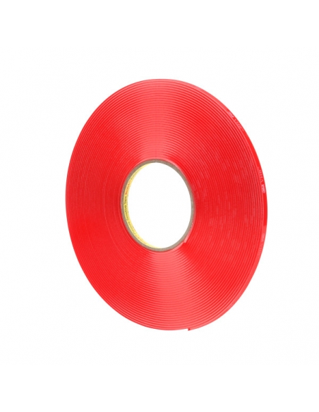 Biadesivo 3M VHB 4918F, trasparente, 285 mm x 16.5 m, resistente a acqua e umidità.