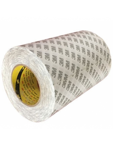 Biadesivo 3M 9070, 1200 mm x 50 mt, adatto a diversi materiali.