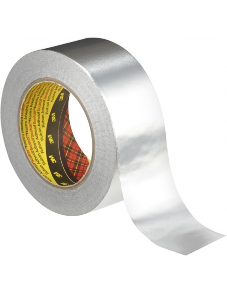3M 1436 Scotch alluminio con liner.00 mm x 50 m, spessore 0,075 mm