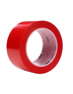 3M™ 471 nastro in vinile rosso per segnaletica e marcatura industriale, 1200 mm x 33 m.