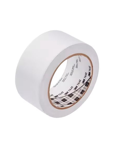 3M™ General Purpose Vinyl Tape 764 bianco 50 mm × 33 m, spessore 0,13 mm.