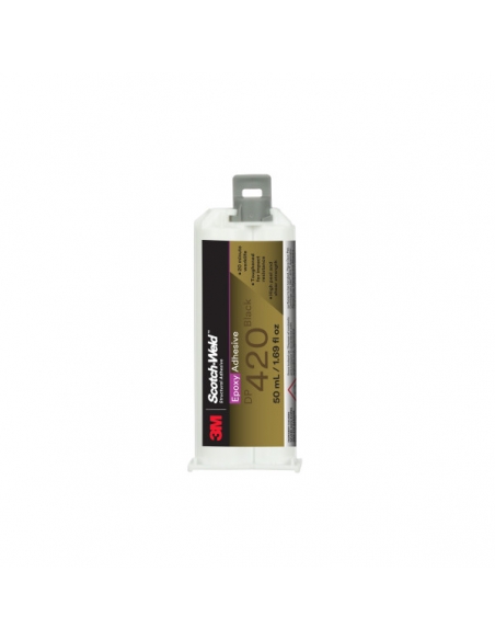 Adesivo 3M DP420 Bicomponente,Nero, 50 ml