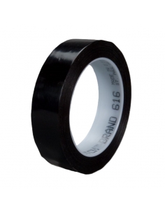 Rotolo 3M™ UPVC Tape 616 rosso rubino traslucido 19 mm x 66 m con supporto in UPVC e adesivo in gomma .