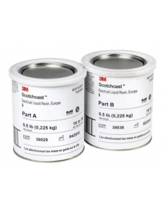 Resina liquida epossidica 3M 9 marrone, per isolamento elettrico