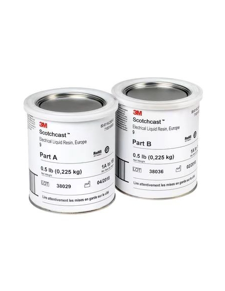 Resina liquida epossidica 3M 9 marrone, per isolamento elettrico