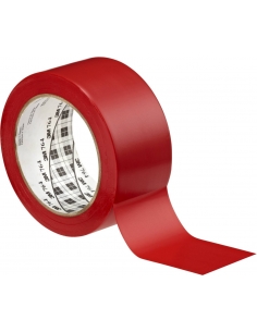 3M™ 764 nastro vinilico rosso multiuso per marcatura e codifica a colori, 50 mm x 33 m.