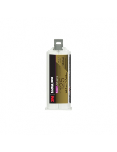 Adesivo epossidico 3M™ Scotch-Weld™ DP125 bicomponente, grigio, ideale per legno, metalli, plastiche e ceramiche.