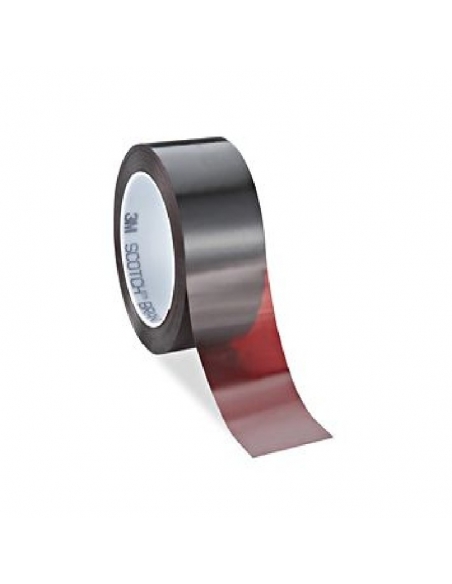 Rotolo 3M™ UPVC Tape 616 rosso rubino traslucido 19 mm x 66 m con supporto in UPVC e adesivo in gomma .