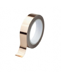 NASTRO ADESIVO RAME LISCIO CON LINER