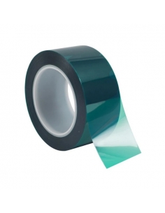 Rotolo 3M™ 8992 verde con liner, supporto in poliestere e adesivo siliconico per mascheratura e converting. 2