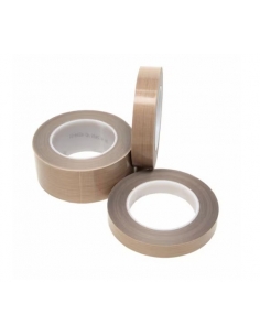 Rotolo 3M™ PTFE Glass Cloth Tape 5453 marrone 25 mm x 33 m con tessuto di vetro impregnato PTFE e adesivo siliconico . 2
