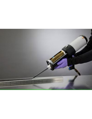 Adesivo acrilico, 3M, Scotch-Weld, contenitore 490 ml, nero, a basso odore.