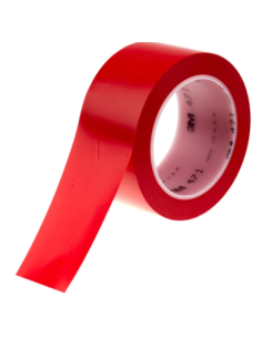 3M™ 471 nastro in vinile rosso per segnaletica e marcatura industriale, 1200 mm x 33 m. 2
