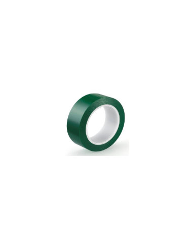 FIN 102-H nastro in poliestere verde con adesivo siliconico, resistente fino a 220 °C per mascheratura e isolamento industriale.