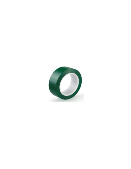 FIN 102-H nastro in poliestere verde con adesivo siliconico, resistente fino a 220 °C per mascheratura e isolamento industriale.
