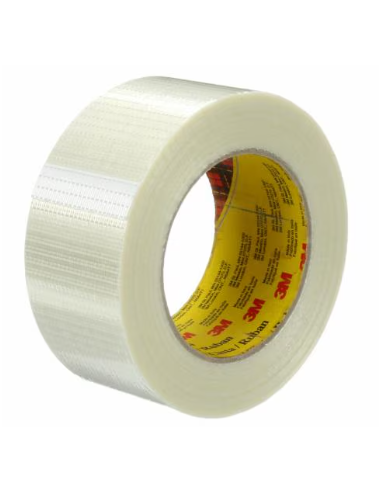 Scotch 8959 nastro filament bidirezionale trasparente 50 mm x 50 m.