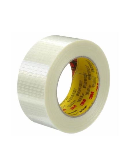Scotch 8959 nastro filament bidirezionale trasparente 50 mm x 50 m.