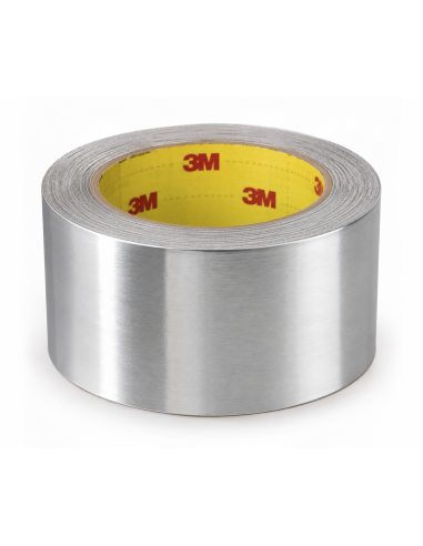 3M Damping Foil 2552 50 mm x 33 m, materiale smorzante in alluminio e polimero viscoelastico per controllo delle vibrazioni.