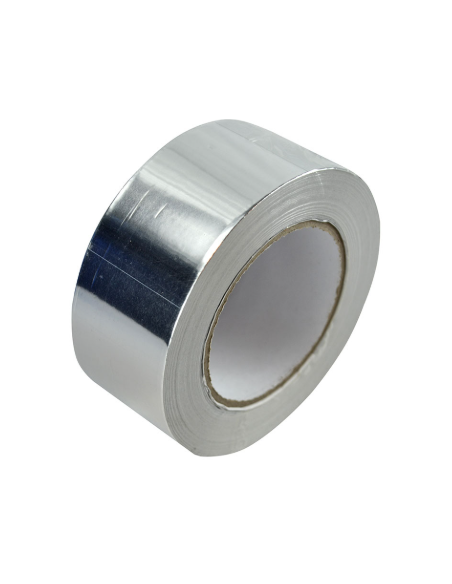 AL.80 Aluminium Foil Tape 1000 mm x 50 m, nastro in alluminio da 80 µm con adesivo acrilico puro per HVAC e refrigerazione.